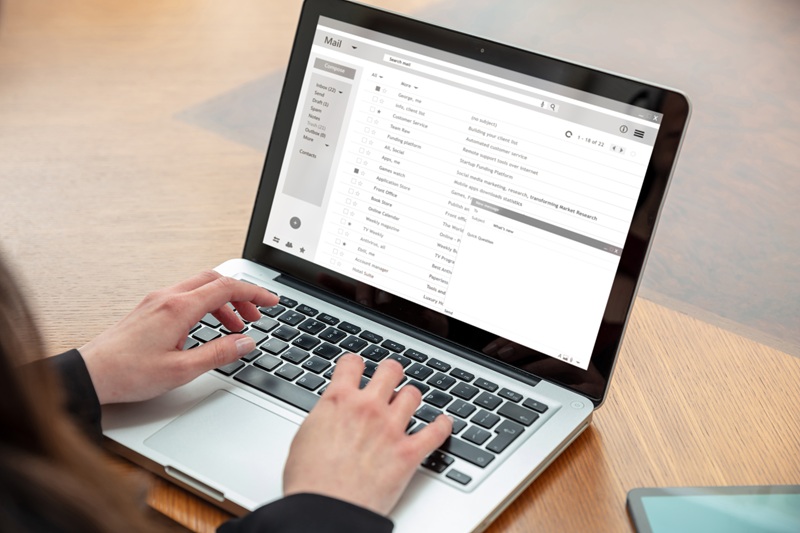 email po angielsku